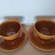 Large cups and saucers