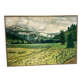 Paysage de forêt