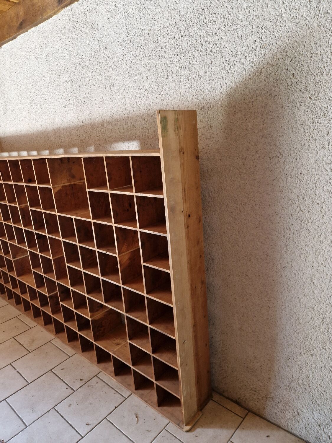 Large wooden craft cabinet