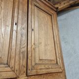 Antique cabinet door furniture panel oak 19th century 140x193cm
