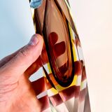 Sommerso Murano Three-Layer Vase – 1970s