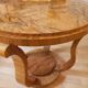 Round Art Deco pedestal table 1930