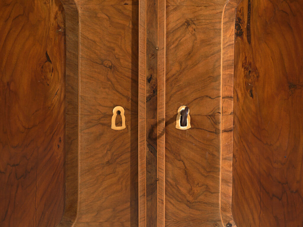 Antique Biedermeier walnut secretary – Austria, circa 1840