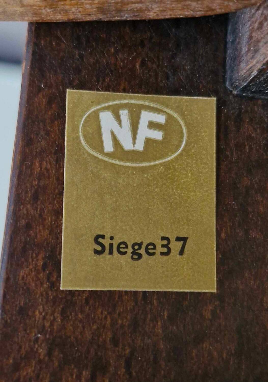 Set of 4 Baumann chairs, 1970s