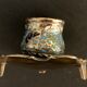 Bronze candlestick and napoleon III partitioned enamels