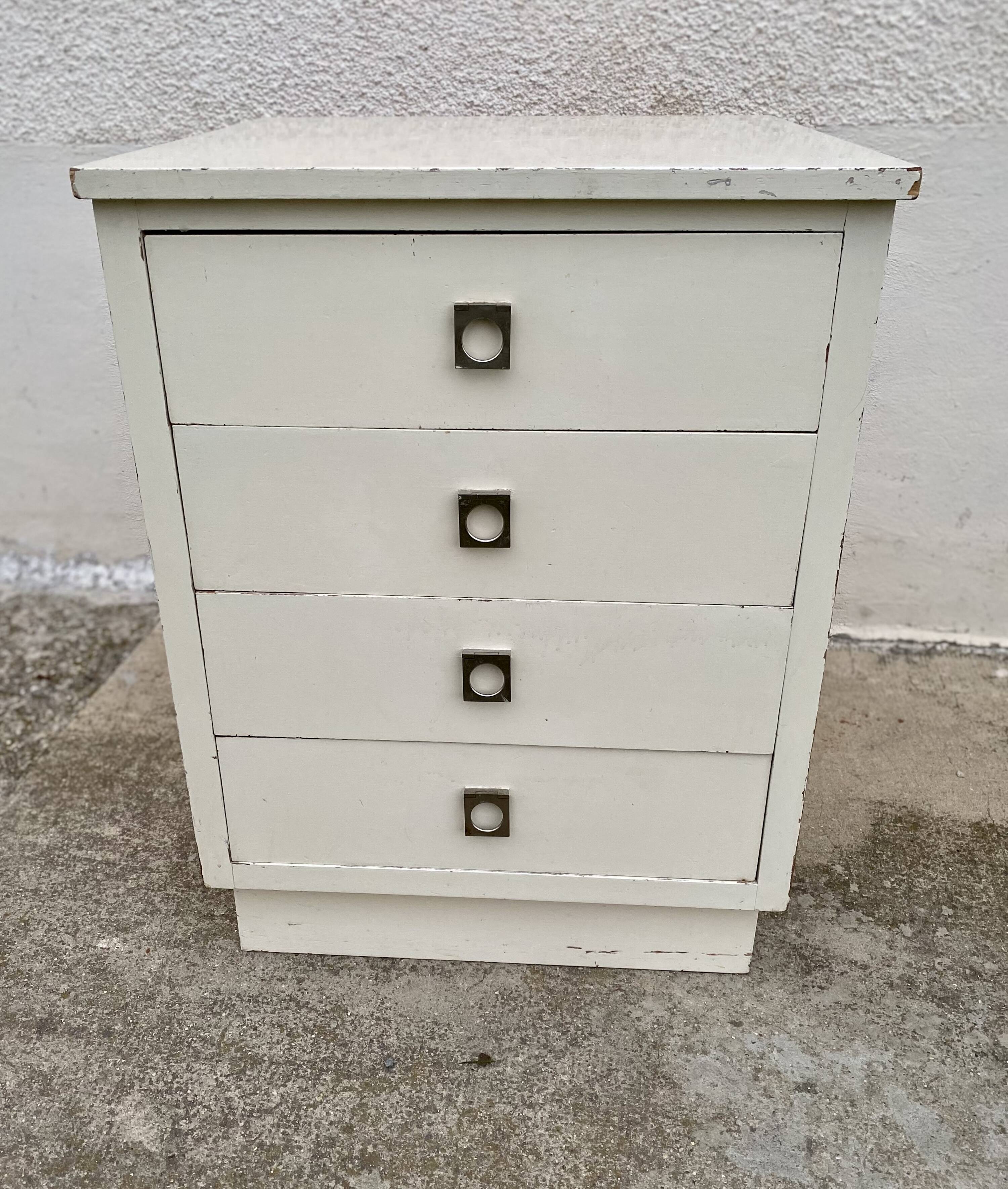 Luterma 4-drawer chest of drawers, vintage 1960s