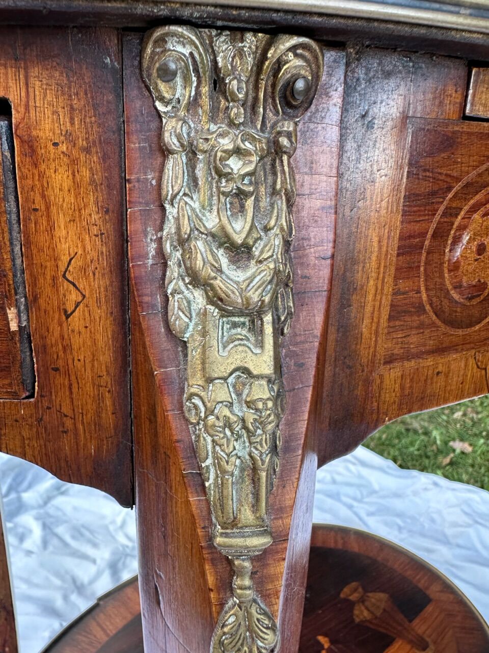 Console table called Cabaret Louis XVI style writing desk