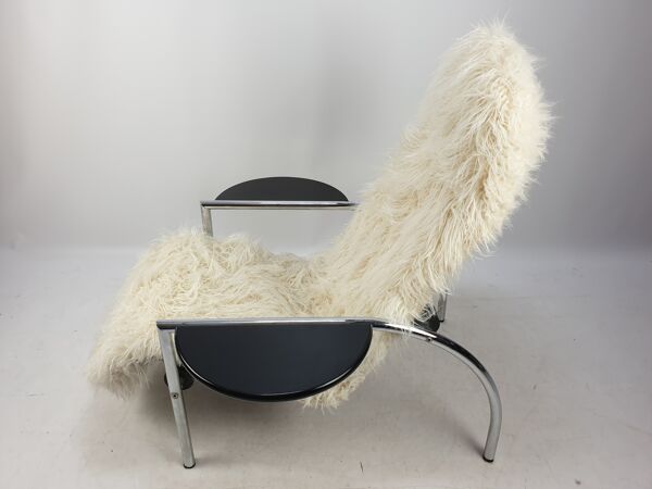 Chaise lounge réglable ''Noe'' par Ammanati et Vitelli pour Moroso, années 1980