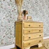 Art Deco chest of drawers with marble top