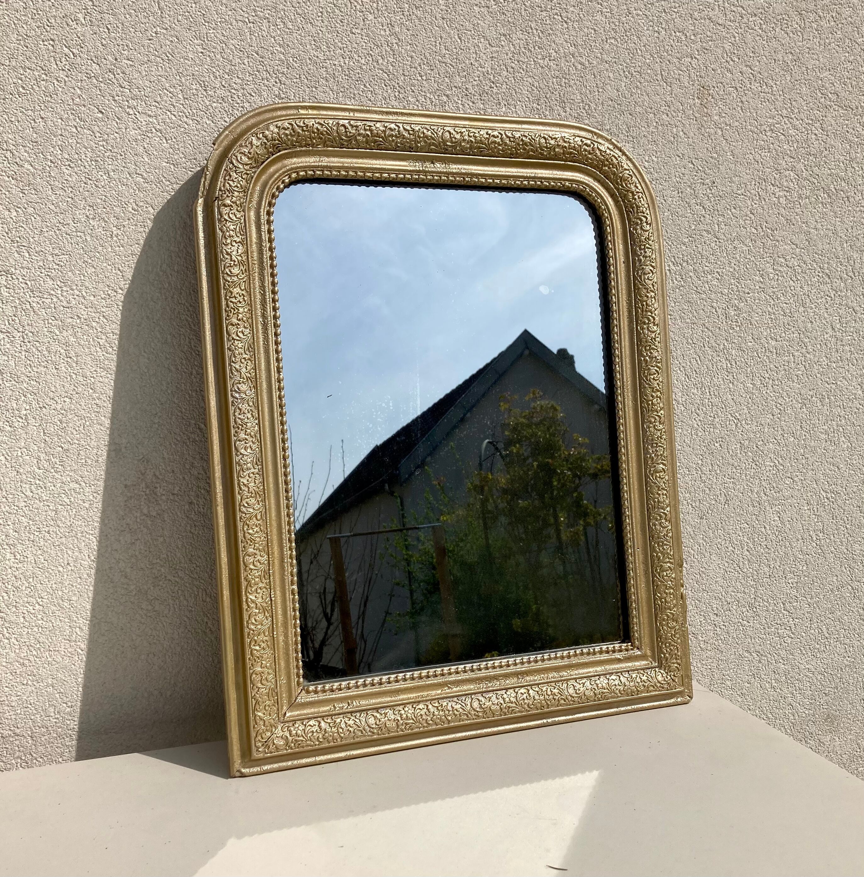 Old Louis XVI style mirror 48x60cm
