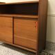 Library, buffet sliding doors, 50's