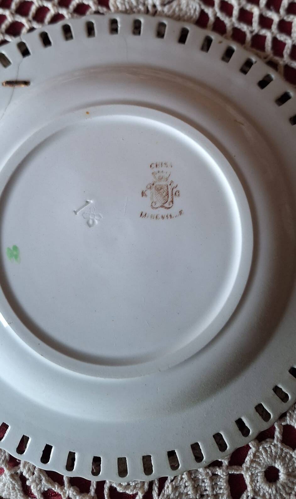 Cake plates lantern KG Lunéville