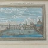 Gravure Pont Neuf Paris