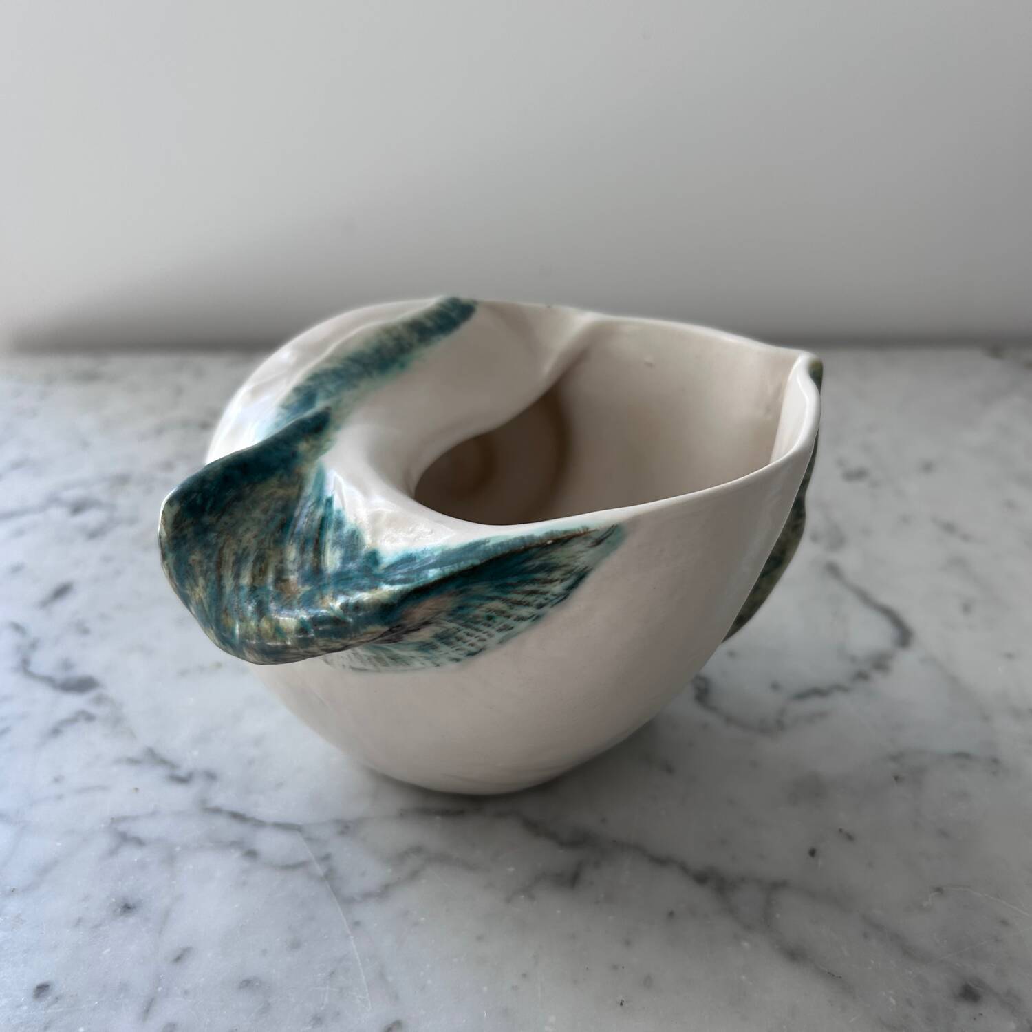 Vase coquillage en céramique 