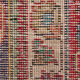 Tapis persan vintage tabriz en laine rouge 290x340cm