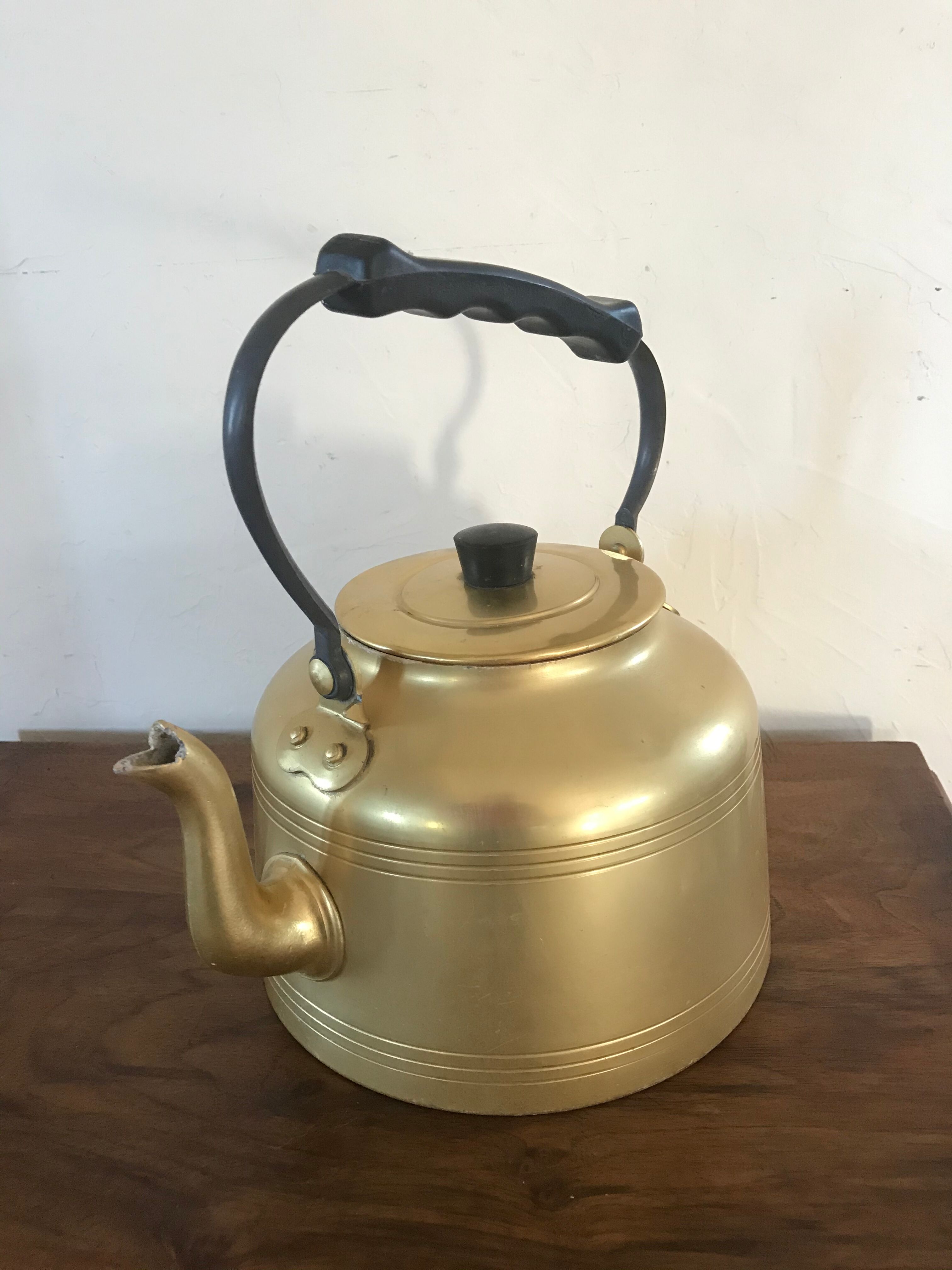 Golden kettle from the 60s