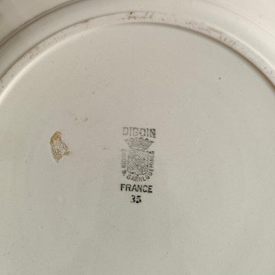 Digoin Sarreguemines dish