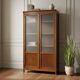Vitrine vintage XL en bois