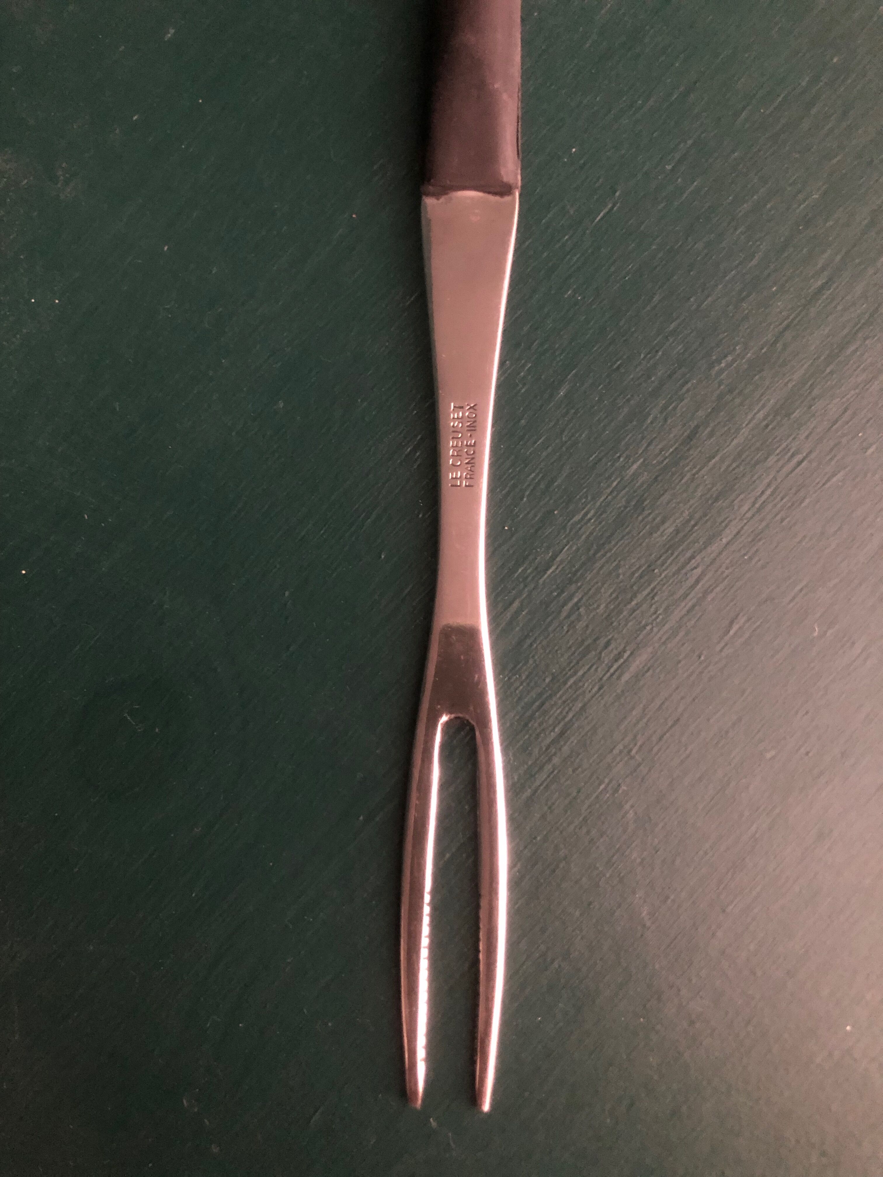 Box The crucible forks with vintage fondue