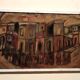 Oil on canvas "Funerals in Syracuse" by Ferruccio Ferri - Exhibition Gulf of La Spezia, 1940s