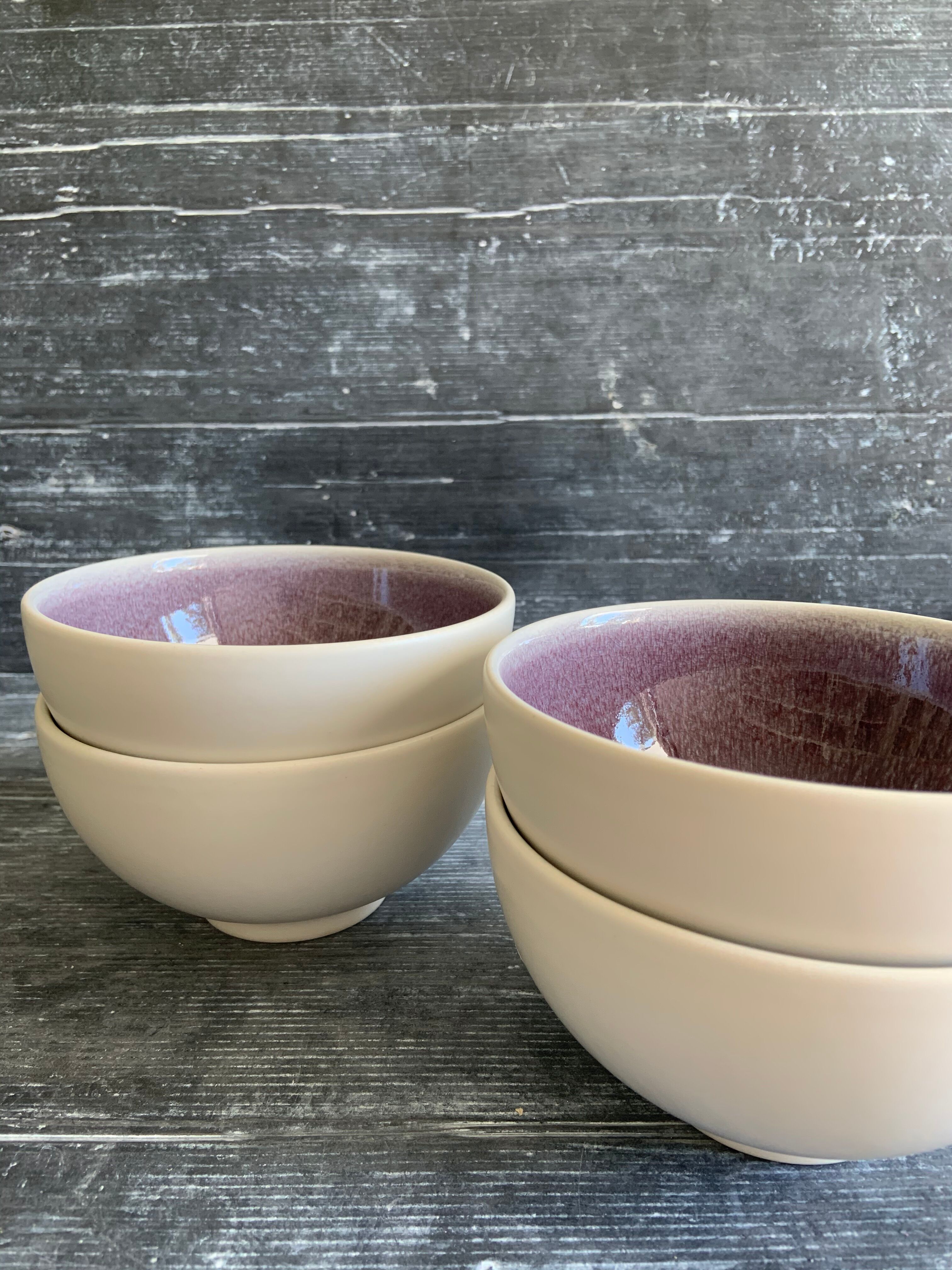 Bowls Jars Tourron Purple
