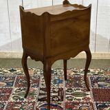Louis XV walnut bedside table from the early 20th century