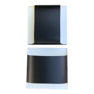 Pair of sonces staff leuchten 1968