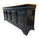 Enfilade with 4 doors in solid cherry wood - Louis-Philippe style