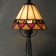 Lampe art déco en fer forgé