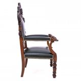 Antique armchair from the late 19th century, France. After renovation.