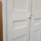 Paire Portes h264xl99,5 placard et leur cadre anciennes