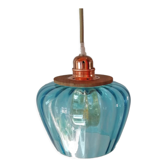 Lampe en verre vintage