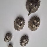 Stackable Hedgehog Ashtrays by Walter Bosse for Hertha Baller, 1950