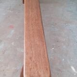 Oak bench.