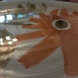 6 flat plates Saint Amand model Isis vintage 1960s 1970s