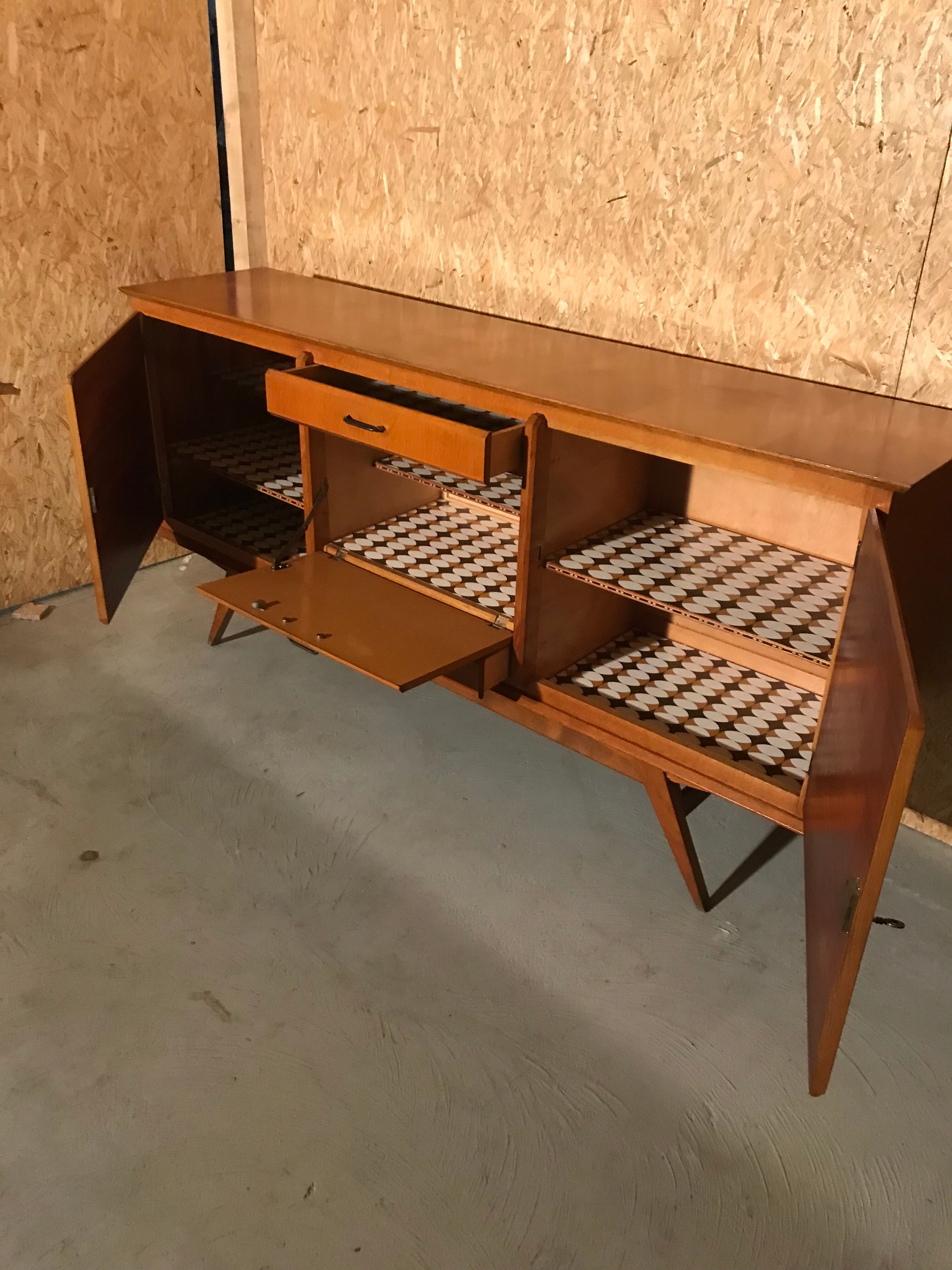 Enfilade pieds compas vintage année 50/60