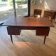 Bureau système biface scandinave vintage en teck "Søren"