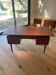Vintage Scandinavian double-sided desk in teak "Søren"