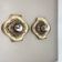 Set of Two POP ART Ceramic Fat Lava Wall Lights by ARO Lights Germany 1970s