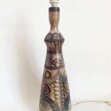Stoneware signed Jean Claude Courjault lamp