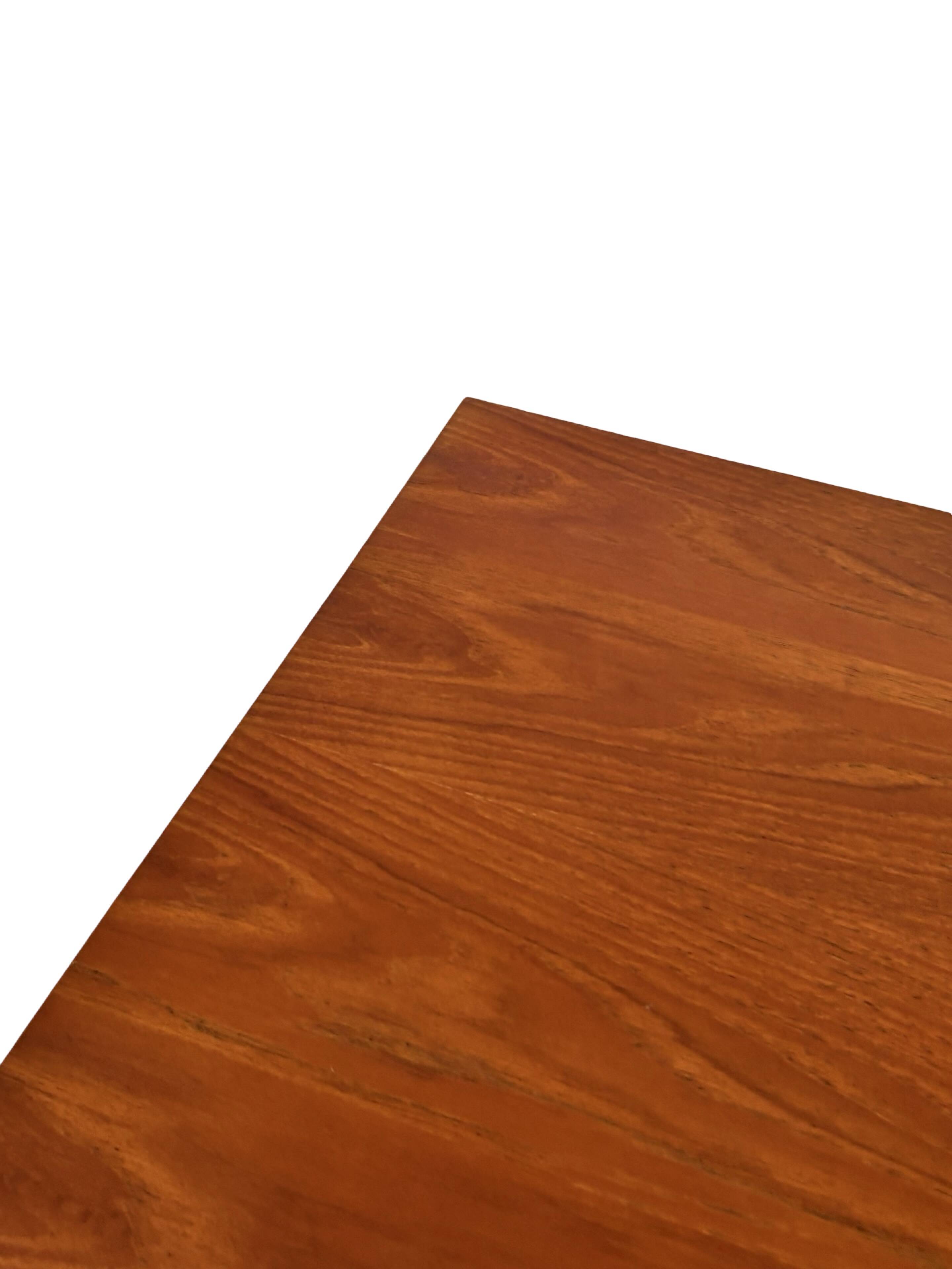 Vintage Danish teak compact Domino Mobler desk, 1960s