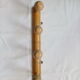 4-patère wall coat door, made of bamboo-turned wood