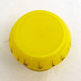 Vase Art déco opalin jaune