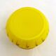 Yellow opaline Art Deco vase