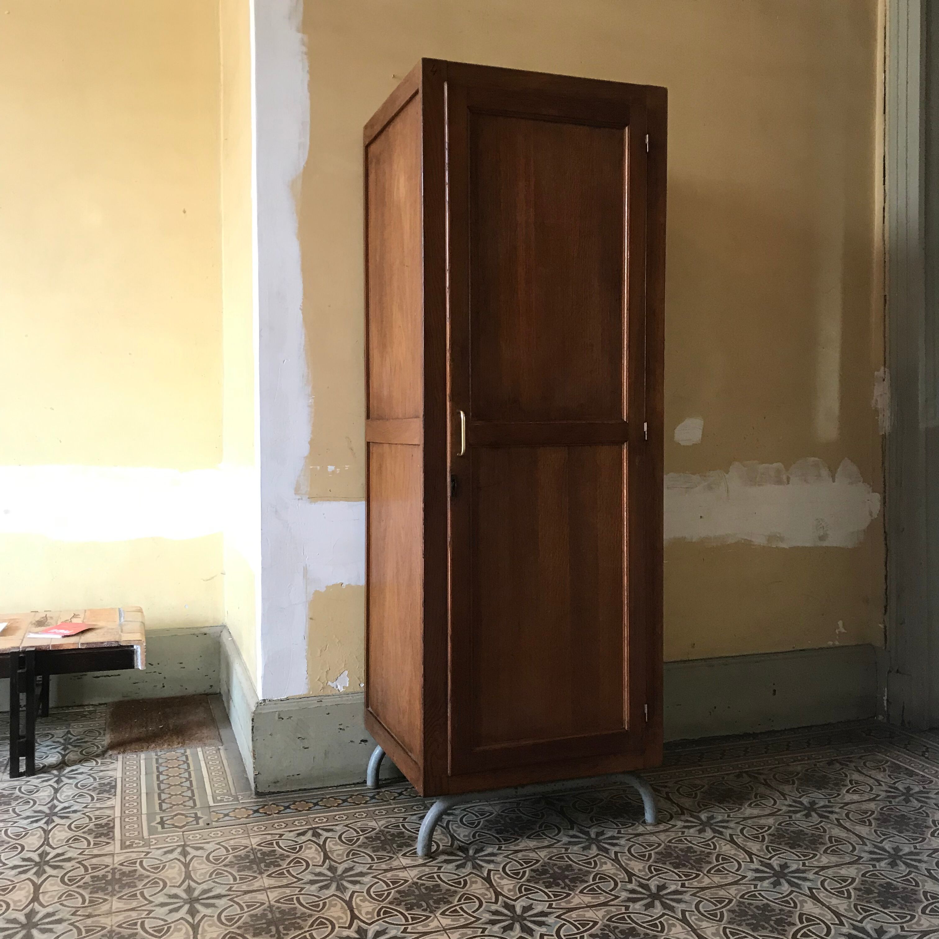 Old boarding school wardrobe