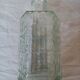Hexagonal glass carafe