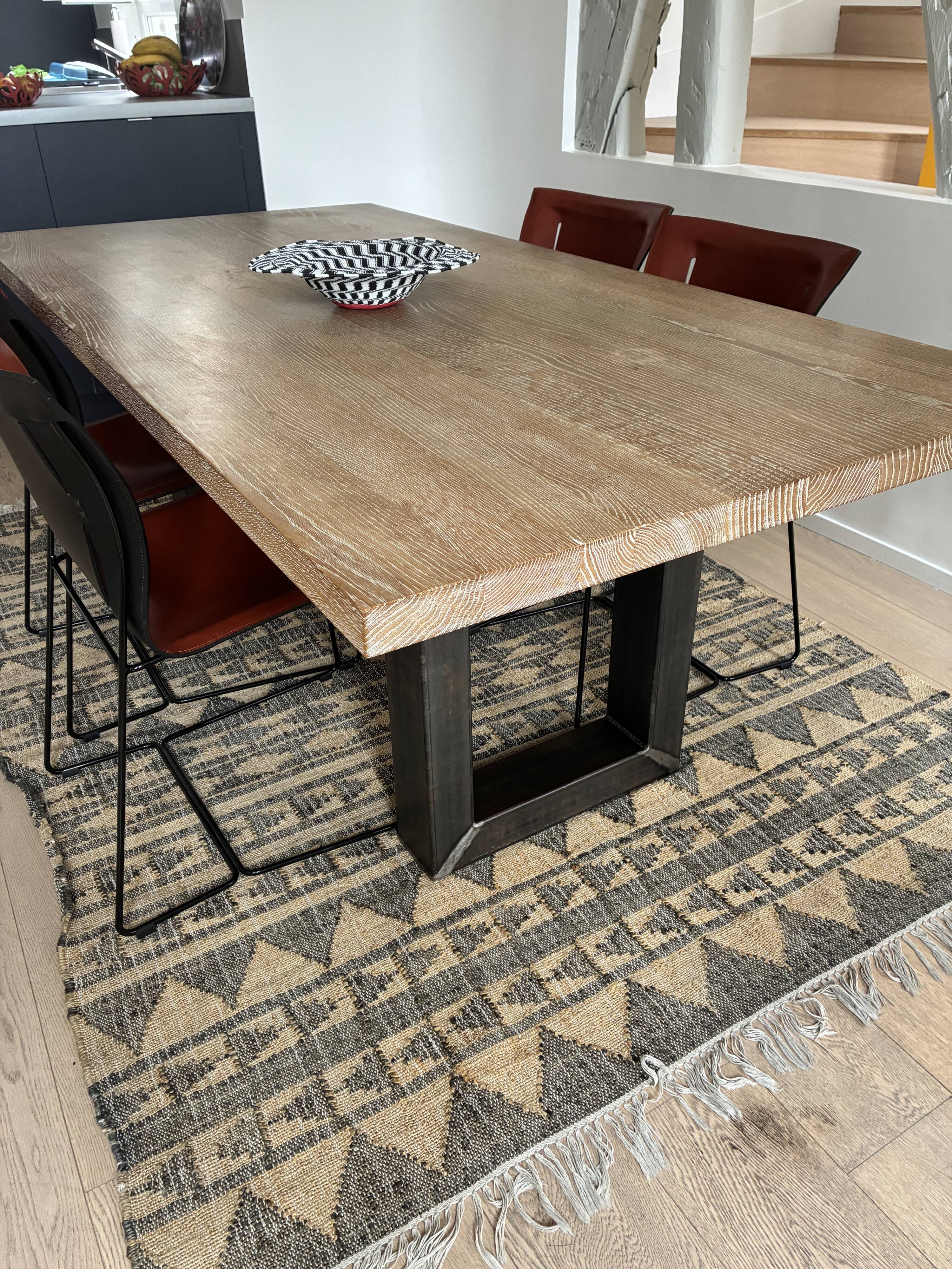 Newton oak dining table Riva 1920