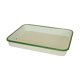 Plat rectangulaire acier émaillé vintage 30/40