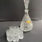 Service à liqueur en cristal de Bavière – Milieu XXème