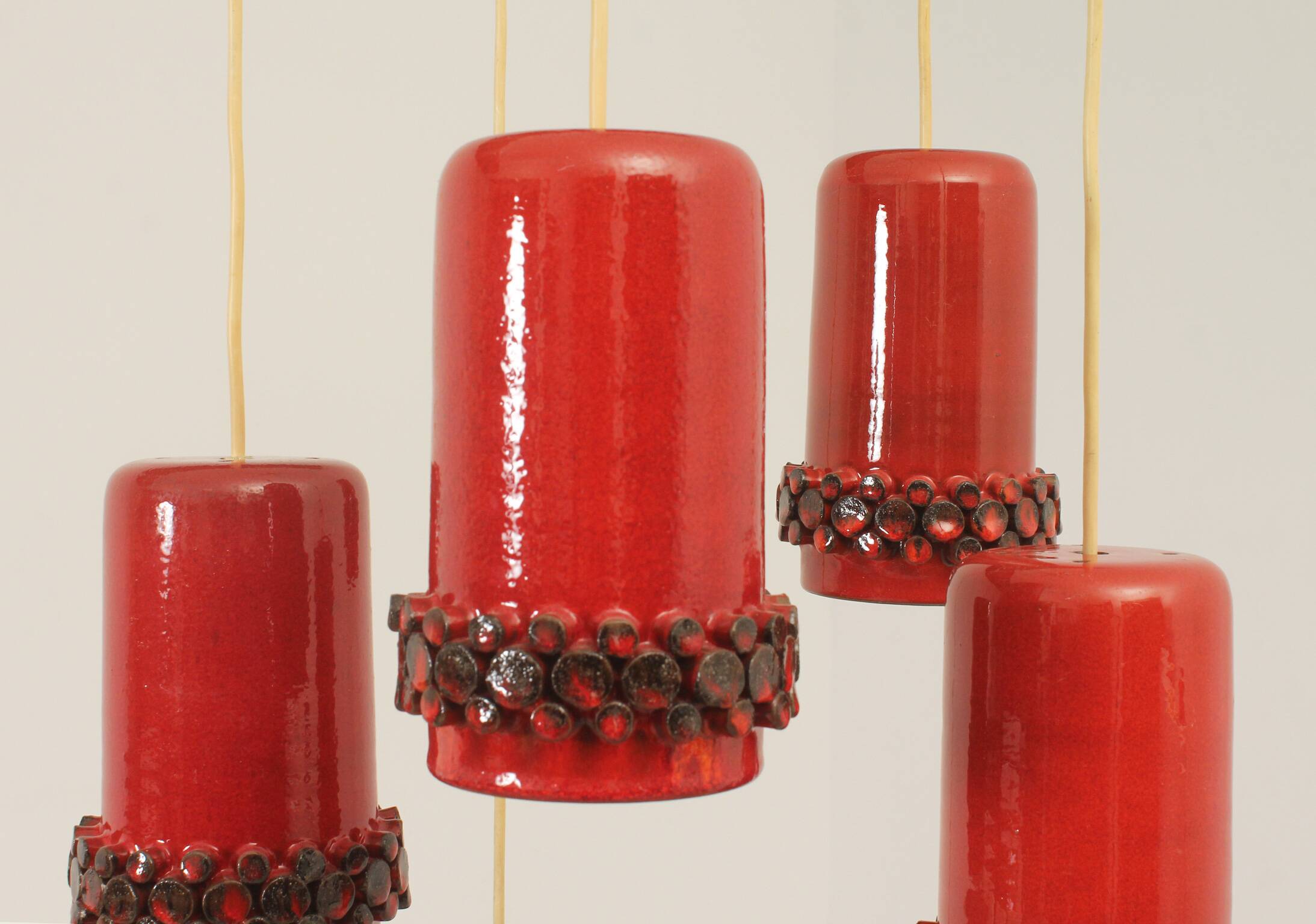 Ceralux cascade lamp by Hans Welling for Ceramano, Germany, 1960s
